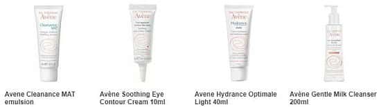 Save 25% on selected Avene, Online Only!