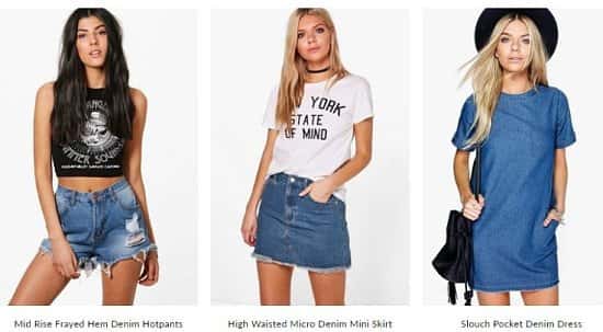 SAVE 20% off Denim and Tops with our code!