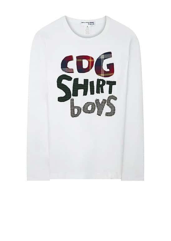 Cdg hotsell shirt boy
