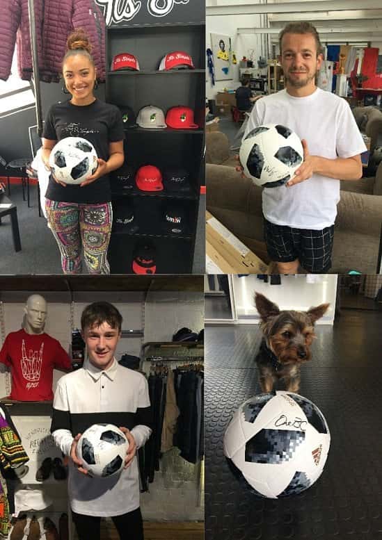 #MondayMadness - WIN - A signed World Cup Football (Signed by Lovely Football Fans of Nottingham)
