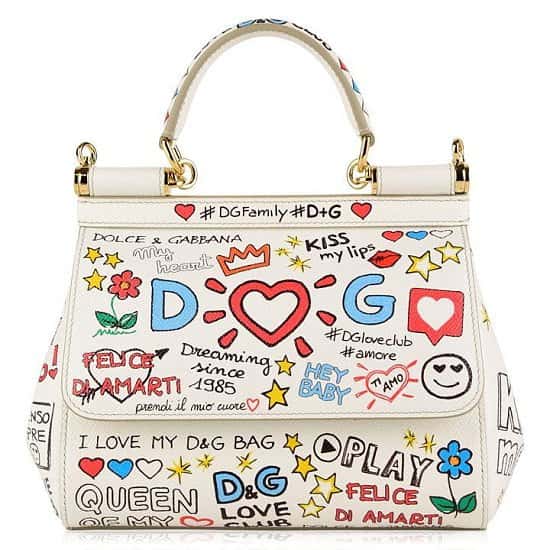SAVE £350 on this DOLCE AND GABBANA Sicily Small Bag!