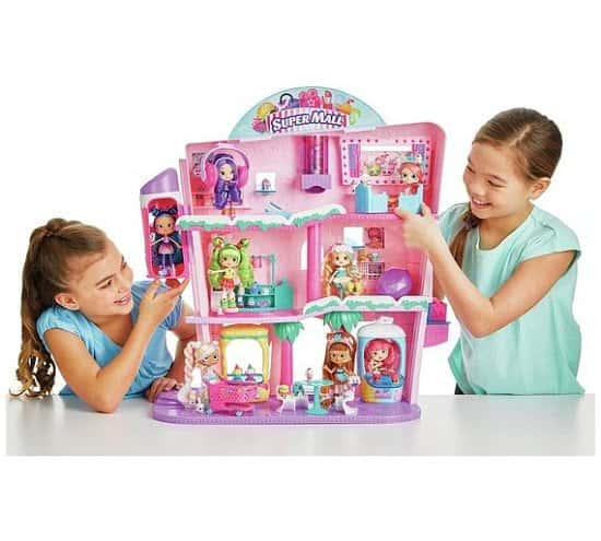 Shopkins Shoppies Shopville Super Mall Playset - NOW ONLY £46.99!