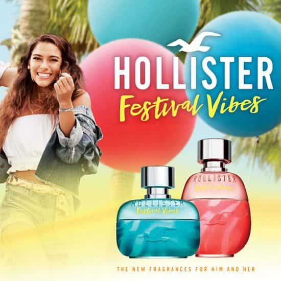 50% OFF - Hollister Festival Vibes for Him/Her + FREE Gift!