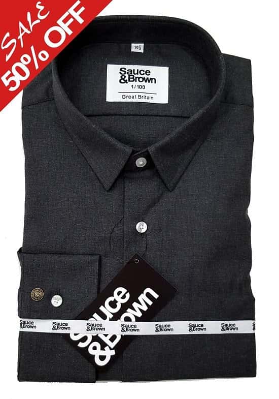 Save 50% on our Charcoal Shirt
