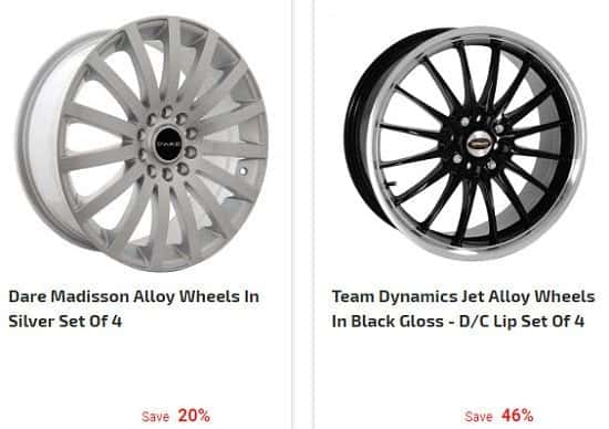 Up to 45% OFF Alloy Wheels at Demon Tweeks!