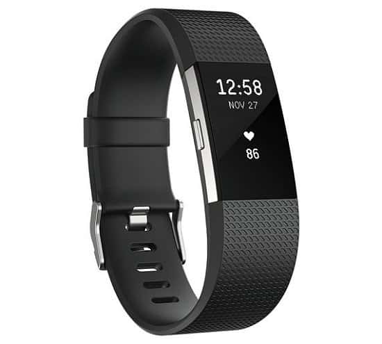 Fitbit Charge 2 HR + Fitness Large Wristband - Black: £109.99!
