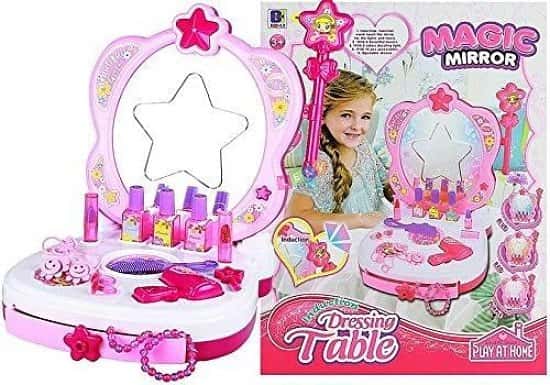 1/2 PRICE - Magic Mirror Induction Dressing Table Set!