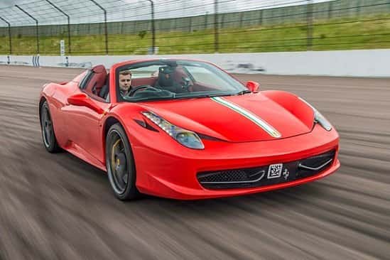 45% OFF - Supercar Thrill with Free High Speed Passenger Ride!