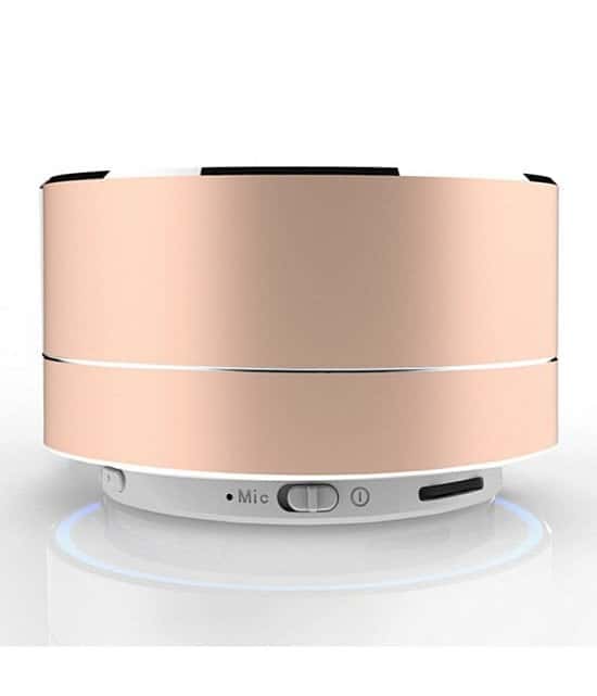 A10 Mini Portable Wireless Bluetooth Speaker For IPhone IPod IPad Samsung - Gold