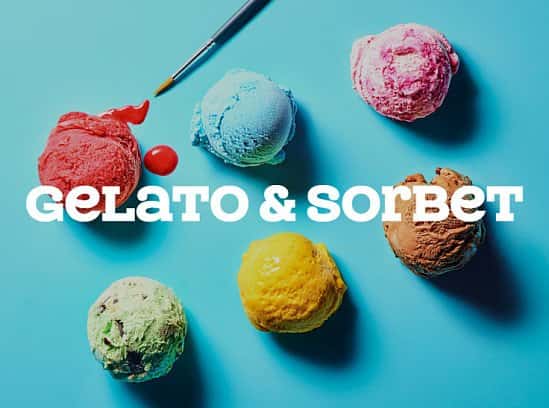 Check out our menu for our Gelato & Sorbet!