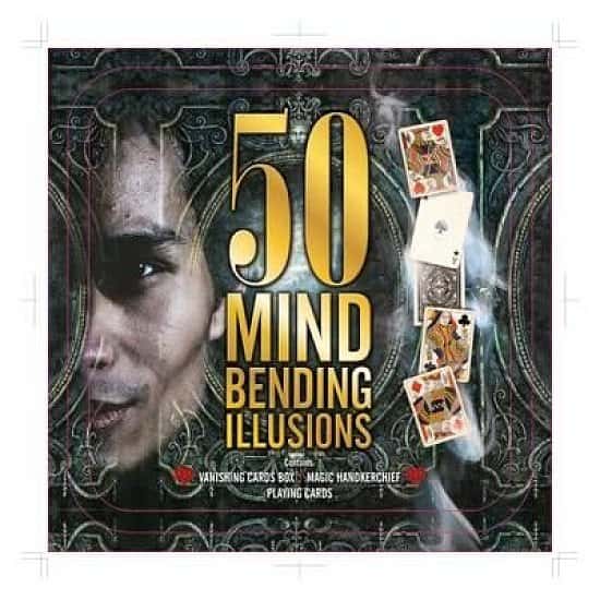 50 Mind Bending Illusions Tin - SAVE 73%!
