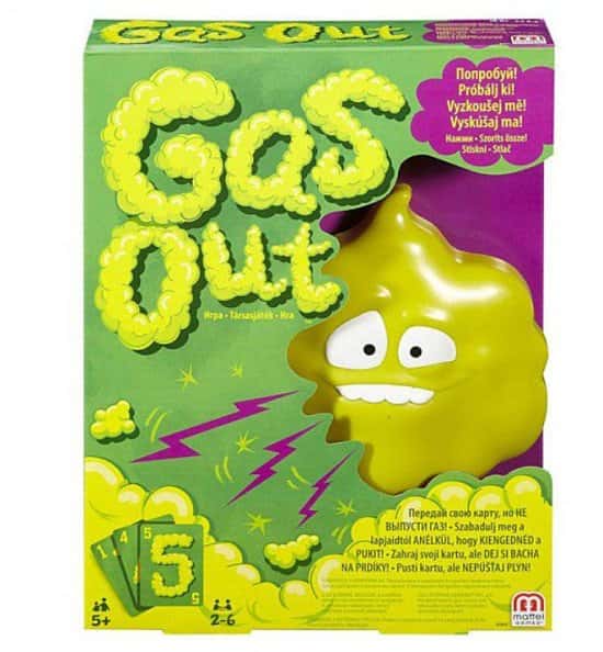 SAVE 50% on this Gas Out Game!
