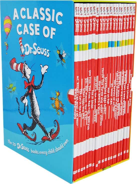 SAVE 75% on this A Classic Case of Dr Seuss - 20 Book Box Set!
