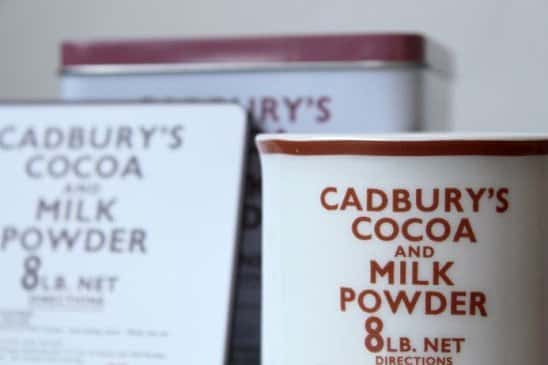 Perfect Gift Set - Cadbury's Cocoa Mug and Coaster in Tin: £10.00!
