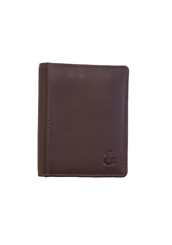 Shop the Brown Leather Credit Card Holder - £35.00!
