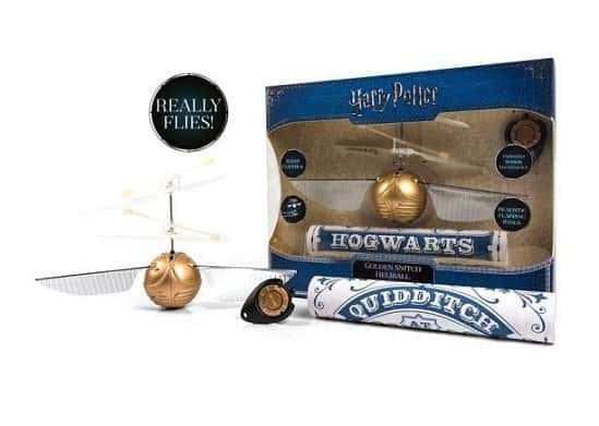 HARRY POTTER - FLYING GOLDEN SNITCH HELIBALL!