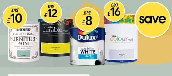 SAVE up to 20% on Paint!