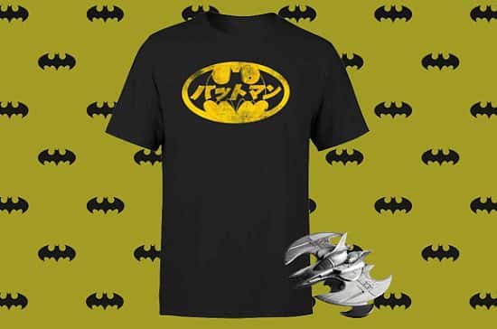 SAVE 50% on this Batwing Metal Replica + Get a FREE T-Shirt!