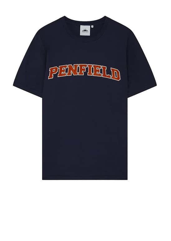 SAVE £21.00 - Penfield Angelo T-Shirt in Navy!