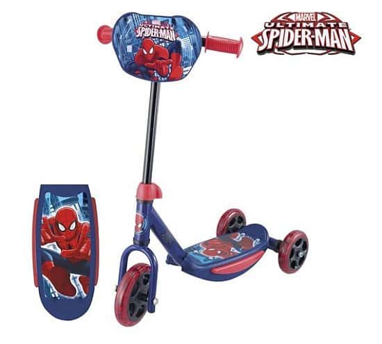 40% OFF - Ultimate Spider-Man 3 Wheeled Scooter!