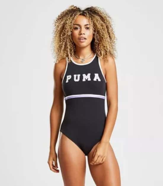 1/3 OFF - PUMA Stripe High Neck BodySuit!