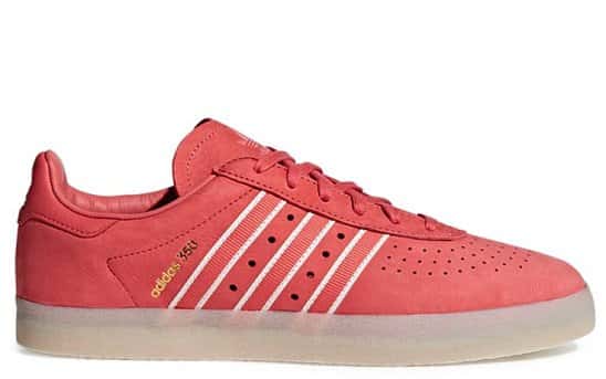 SAVE £50.00 - adidas 350 Oyster in Trace Scarlet/Chalk White/Gold Metallic!