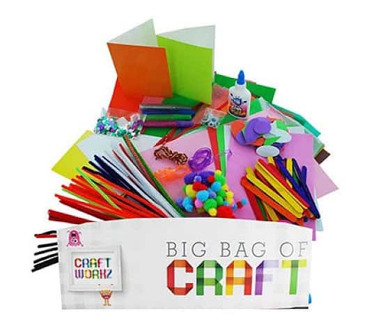 Kids Big Bag Of Craft - ONLY £6!