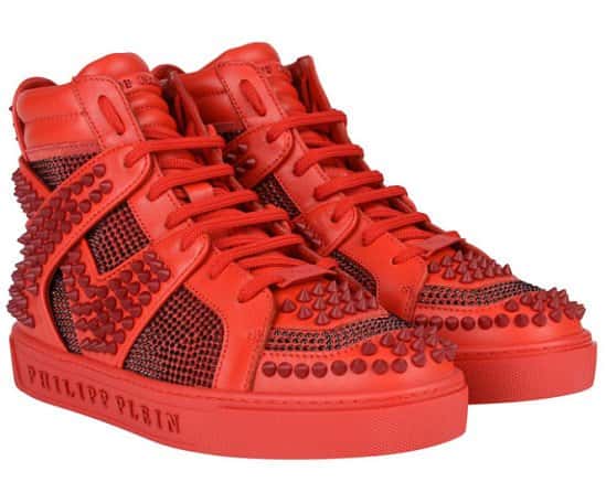 £1200 OFF - PHILIPP PLEIN Dont Wake Me Up High Top Trainers!
