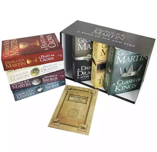 A Song Of Ice And Fire - Game Of Thrones - 7 Book Box Set - LESS THAN 1/2 PRICE!