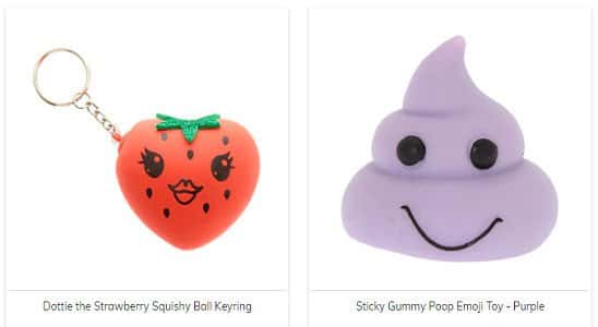 Squishy Toys for you to squeeze and squash all day long from ONLY £4.50!