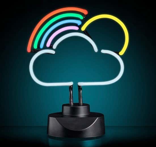 SAVE £5 on this Rainbow and Cloud Neon Light!