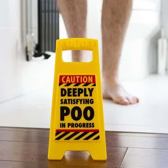 #MondayMadness - WIN - Funny Warning Sign - Satisfying Poo
