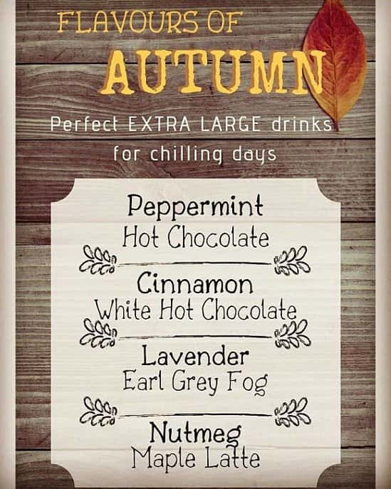 Our Autumn Menu is Here!