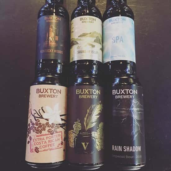 Fresh bottles and cans in from Buxton Brewery