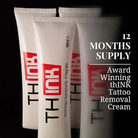 WIN 12 Months Supply of Tattoo Removal Cream