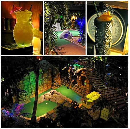 Looking for somewhere different to go tonight? Try 18 holes of mini golf!