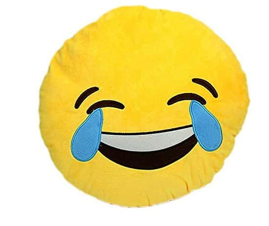 WIN - Smiley Emoji Cushion