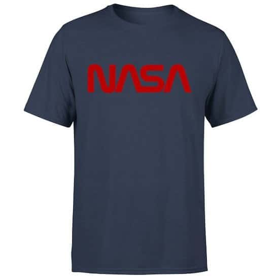2 For £25 Franchise T-Shirts - NASA WORM RED LOGOTYPE T-SHIRT £14.99!