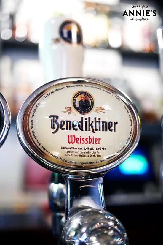 We love this Benediktiner Weissbier from Bitburger!