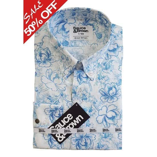 Save 50% on this Overblue Floral Shirt