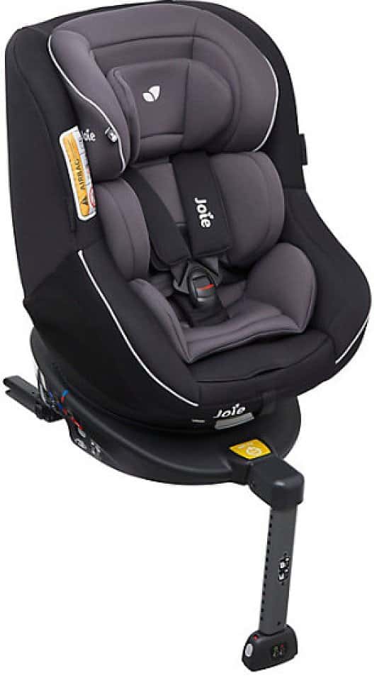 Save £31.00 - Joie spin 360 combination isofix car seat - two tone black