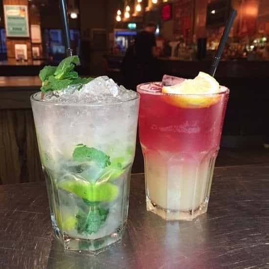 Did you know? We do Mocktails too! Try one of our tasty, zesty coolers instead of adding alcohol!