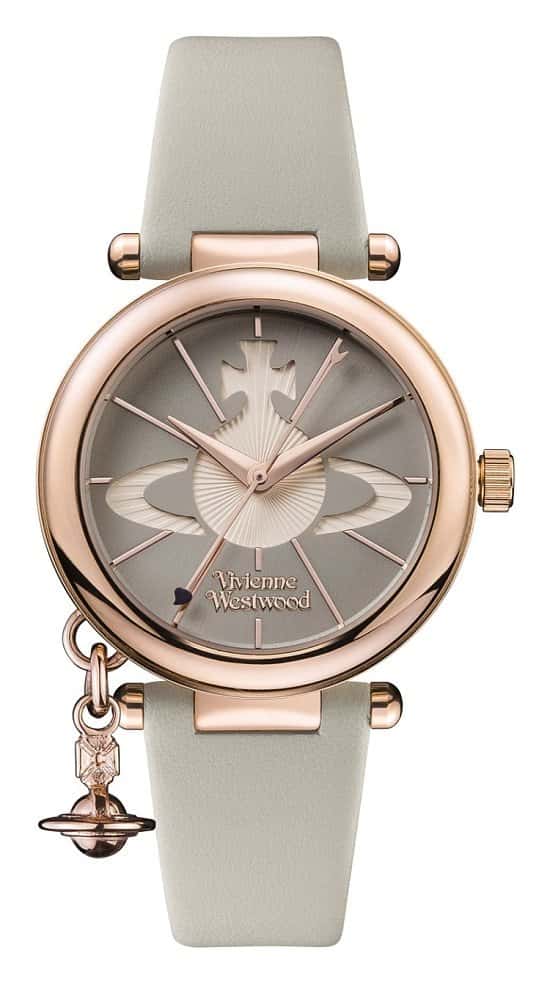SAVE 30% - VIVIENNE WESTWOOD ARGENTO EXCLUSIVE GREY & ROSE GOLD ORB WATCH!