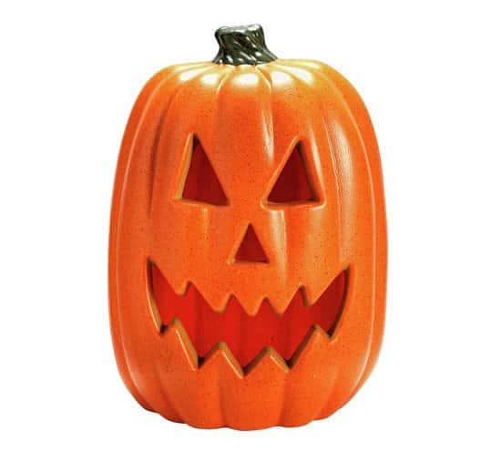 SHOP HALLOWEEN DECOR - Halloween Light up Pumpkin, Large £13.00!