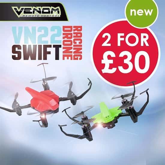 VN22 SWIFT RACING DRONE - NOW 2 FOR £30