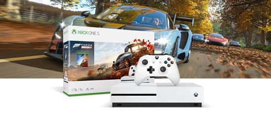 SAVE- 1TB XBOX ONE S WITH FORZA HORIZON 4 + PREY + 3 MONTHS XBOX LIVE GOLD + NOW TV