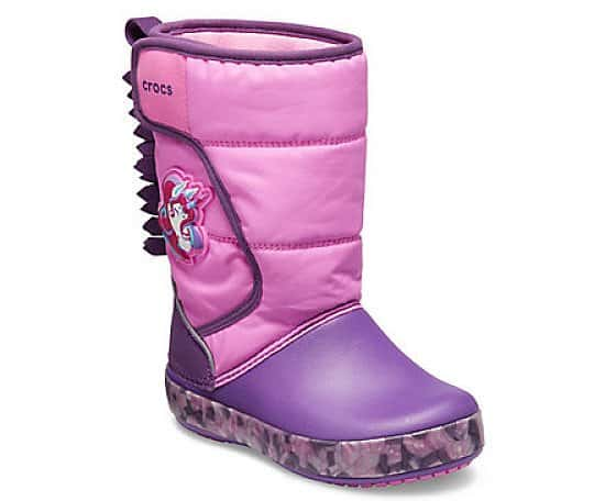 NEW - Kids' Crocs Fun Lab Unicorn Lights Boot £54.99!