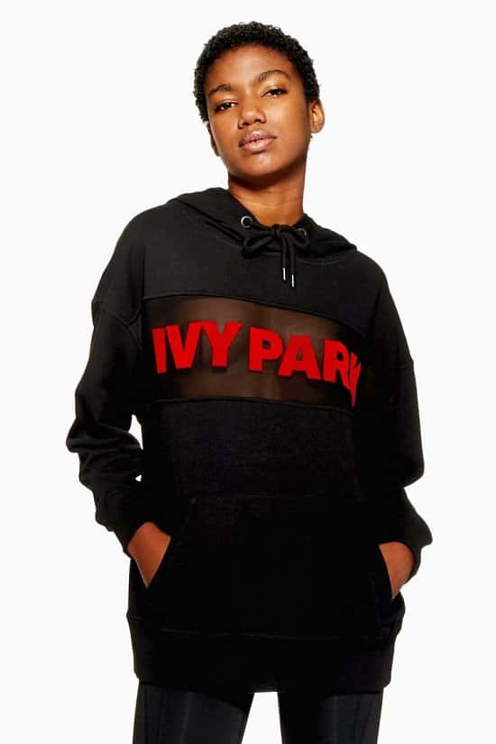 Topshop ivy park hoodie hotsell