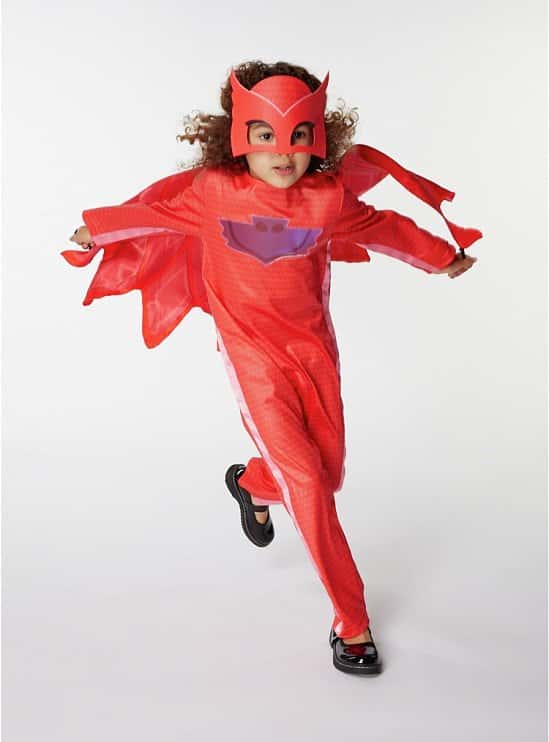 LAST MINUTE HALLOWEEN - PJ Masks Owlette Fancy Dress Costume £14.00!