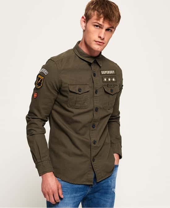 GOING OUT - Miltary Storm Shirt £59.99!